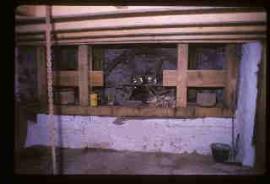 Crowdy Mill, Harbertonford, Devon, hurst frame