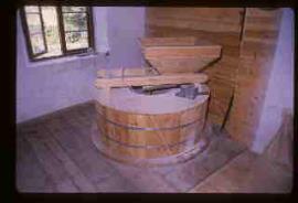 Crowdy Mill, Harbertonford, Devon, stone furniture