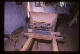 Crowdy Mill, Harbertonford, Devon, hopper and cleaner