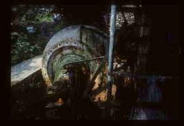 Cressbrook Mill, Litton, Derbyshire, Gilkes turbine side view