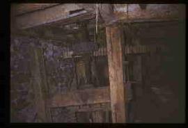 Dowrich Mill, Sandford, Devon, gears and hurst frame