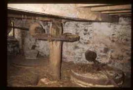 Dowrich Mill, Sandford, Devon, stone floor