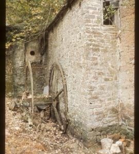 Dowrich Mill, Sandford, Devon, downstream view