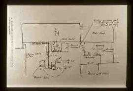 Dowrich Mill, Sandford, Devon, measurements: waterwheel side