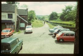 Cheddleton, Staffordshire, South Mill, canal
