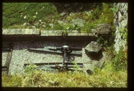 Cheddleton, Staffordshire, South Mill, details of truck rails