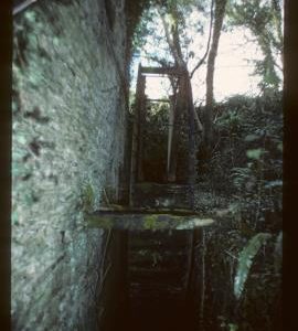 Venton Mill, Dartington, Devon, waterwheel