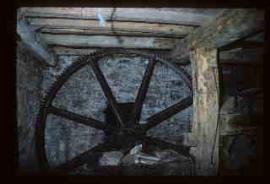 Venton Mill, Dartington, Devon, pit wheel