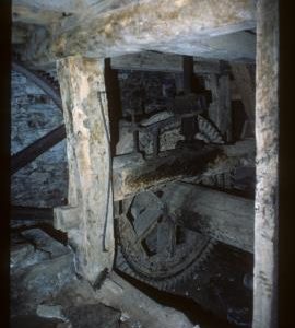 Venton Mill, Dartington, Devon, Hurst frame and layshaft