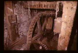 Fremington Mill, Devon, Pit wheel and layshaft gear