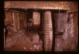 Fremington Mill, Devon, Geat spur wheel and stone nut