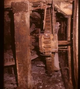 Fremington Mill, Devon, Stone nut and bridge