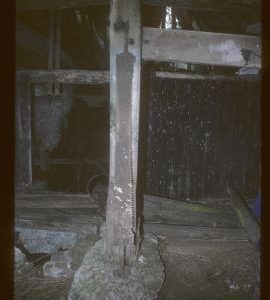 Gunton Park Sawmill, Norfolk,  frame saw blade