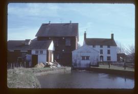 Layham Mill, Suffolk, Mill and millpond and house