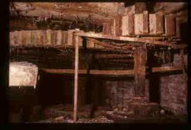Bromham Mill, Bedford, Bedfordshire, great spur wheel and stone nut