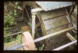 Top Forge, Wortley, Sheffield, waterwheel in forge