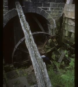 Top Forge, Wortley, Sheffield, waterwheel rim for helve hammer