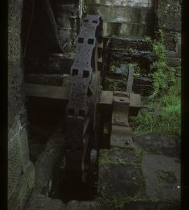 Top Forge, Wortley, Sheffield, water wheel rim detail