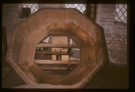 Wexham, Bucks, Rowley Park Farm,  millstone furniture