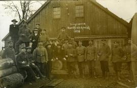 Captured sawmill in Northern France