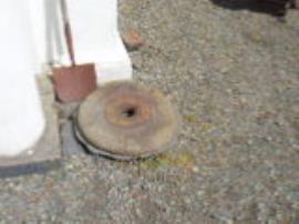 Lochbuie House - quernstone