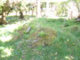 Lochbuie House - unused mill stones