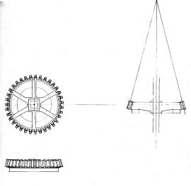 Montefiore mill, wallower