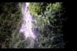 St Cuthberts Mill, Wells, Somerset, northwest waste tip over the leat