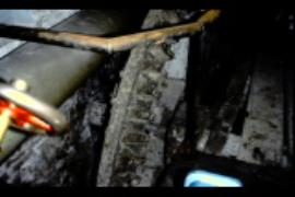 Bleadney Old Mill, pit wheel for grist