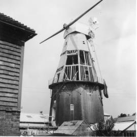 Union Mill, Cranbrook, Kent, during restoration