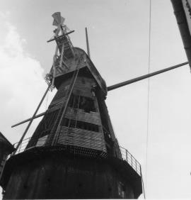 Union Mill, Cranbrook, Kent, during restoration