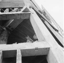 Union Mill, Cranbrook, Kent, restoration work in progress