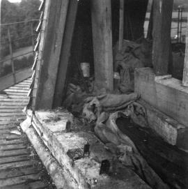 Union Mill, Cranbrook, Kent, restoration work in progress