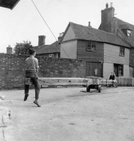 Union Mill, Cranbrook, Kent, restoration work in progress