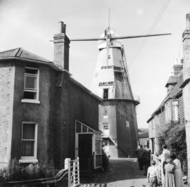 Union Mill, Cranbrook, Kent, restoration work in progress