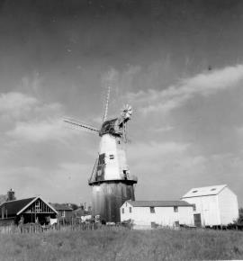 Union Mill, Cranbrook, Kent, restoration work in progress