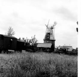 Union Mill, Cranbrook, Kent, restoration work in progress