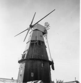 Union Mill, Cranbrook, Kent, restoration work in progress