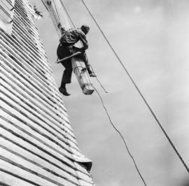Union Mill, Cranbrook, Kent, restoration work in progress