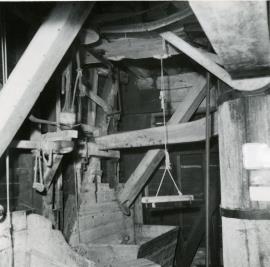 Machinery in High Salvington Windmill, High Salvington, Sussex, England
