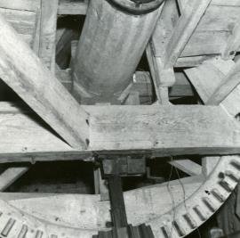 Machinery in High Salvington Windmill, High Salvington, Sussex, England