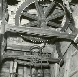 Machinery in New Mill in Henfield, Sussex, England