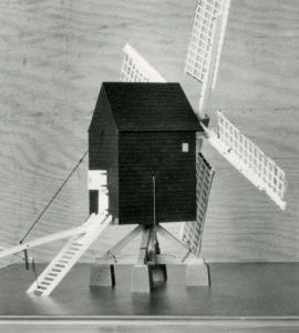 Model post mill.