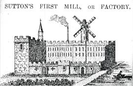 Unwin's Cotton Mill at Sutton in Ashfield