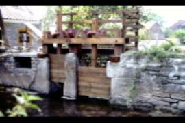 Burcott Mill, Wookey, Restoration, new spillway sluice