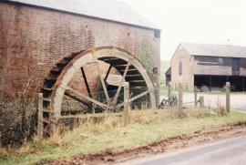 Roke Farm Wheel, Bere Regis, Dorset, waterwheel