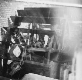 Burndhurst Mill, Loxley, Uttoxeter - the waterwheel