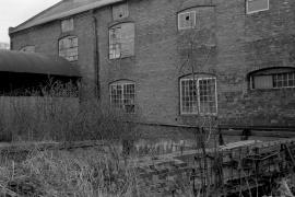 Bonehill Mill, Fazeley - back of mill and pentrough