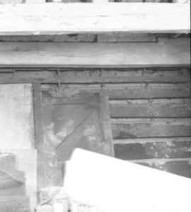 Bonehill Mill, Fazeley - interior, part of the waterwheel (tail side)