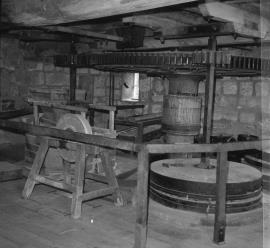 Brindley's Mill, Leek - view of the stone floor